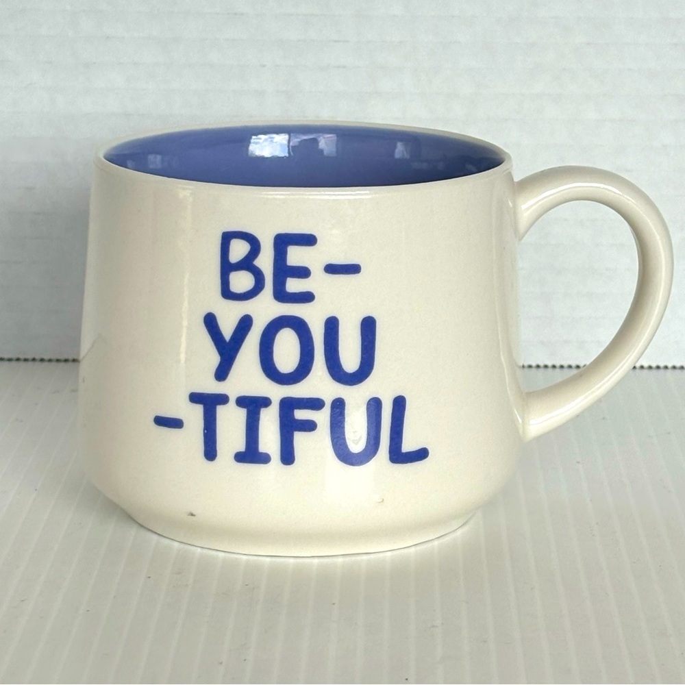 10 Strawberry Street with Rainbow on inside BE-YOU-TIFUL Mug 🌈